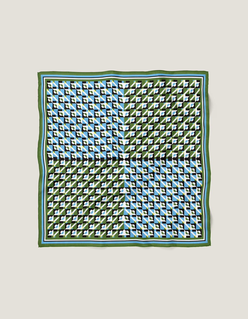 Éclat Carré 90 x 90 cm Olive Green