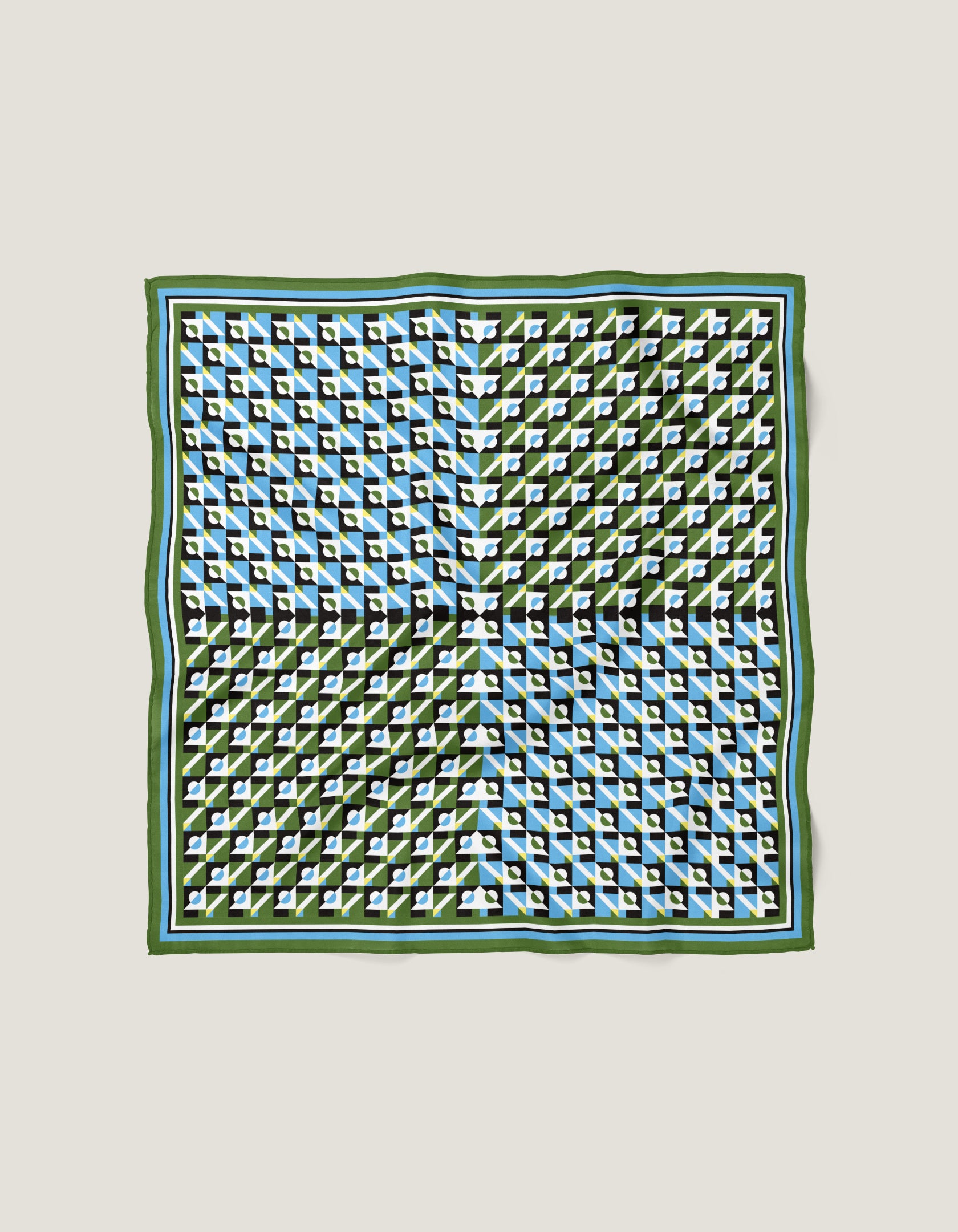 Éclat Carré 90 x 90 cm Olive Green