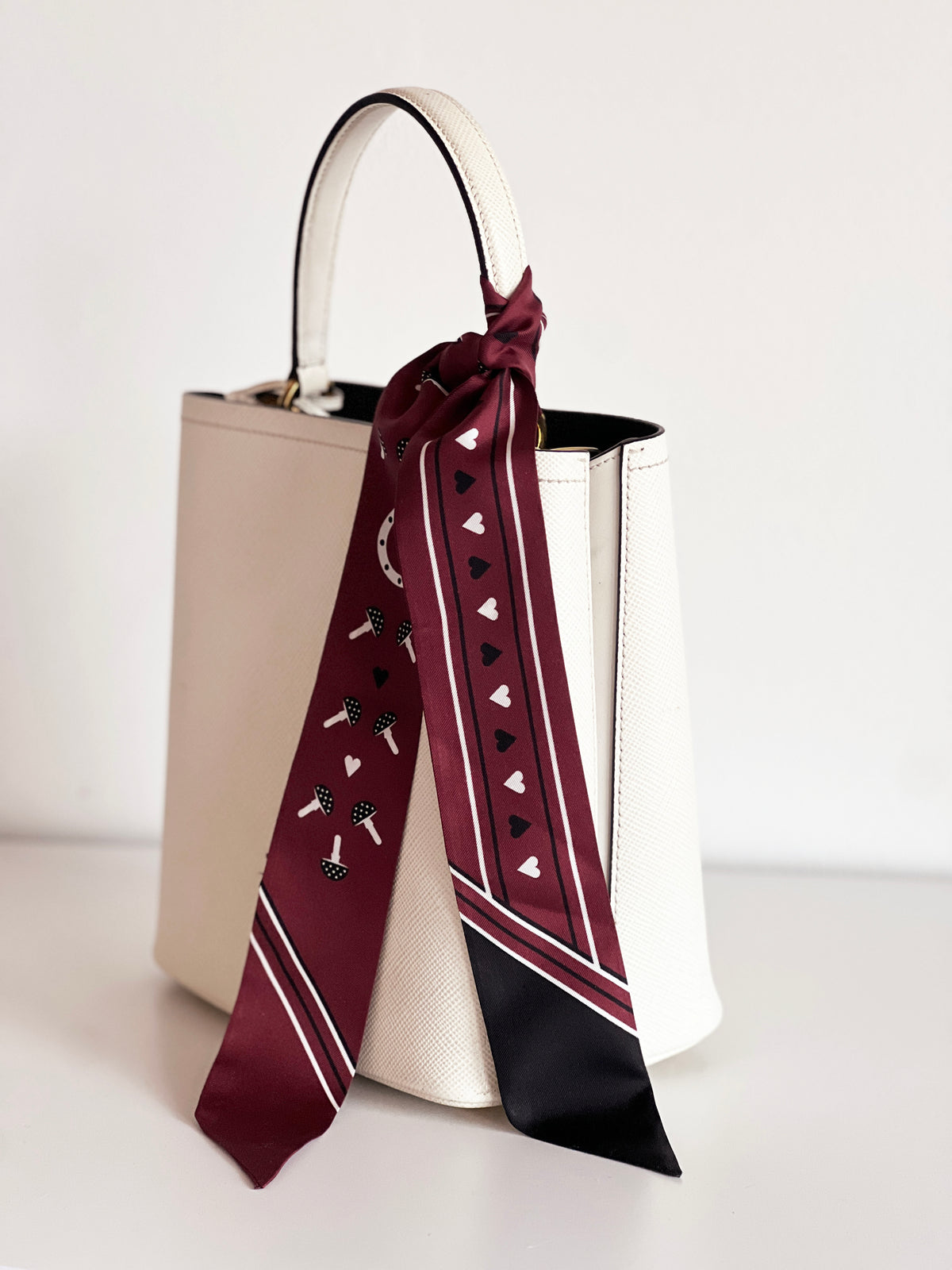 Bonheur Bandeau 5 x 86 cm Burgundy