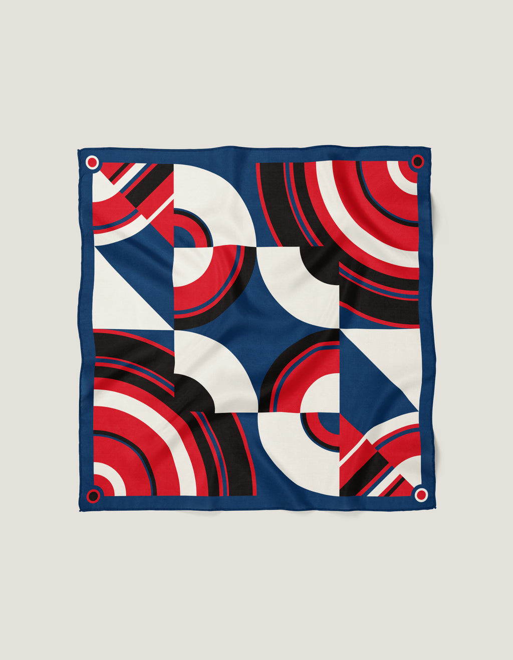 Vague Bandana 55 x 55 cm Blue