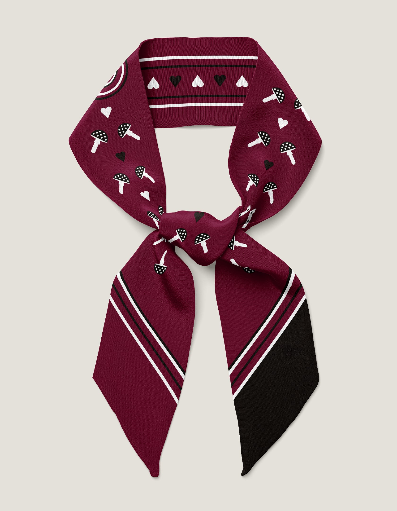 Bonheur Bandeau 5 x 86 cm Burgundy