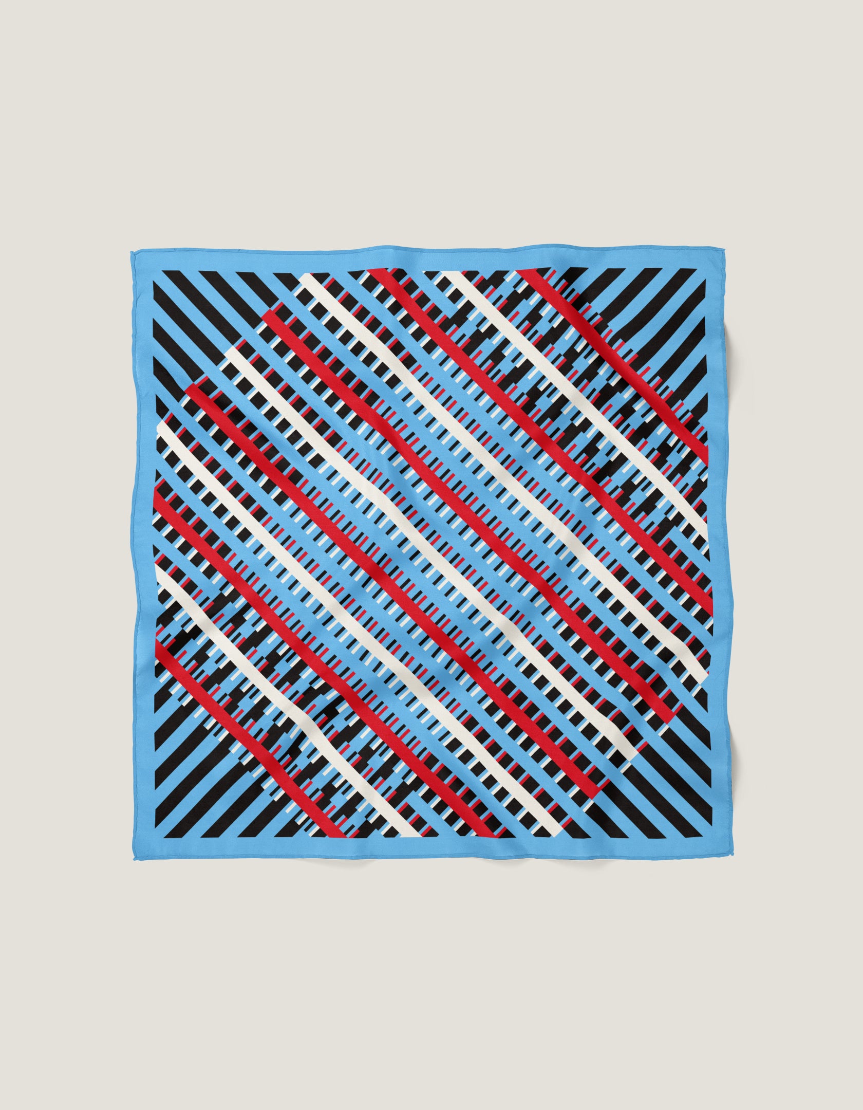 Metro Bandana 55 x 55 cm Light Blue