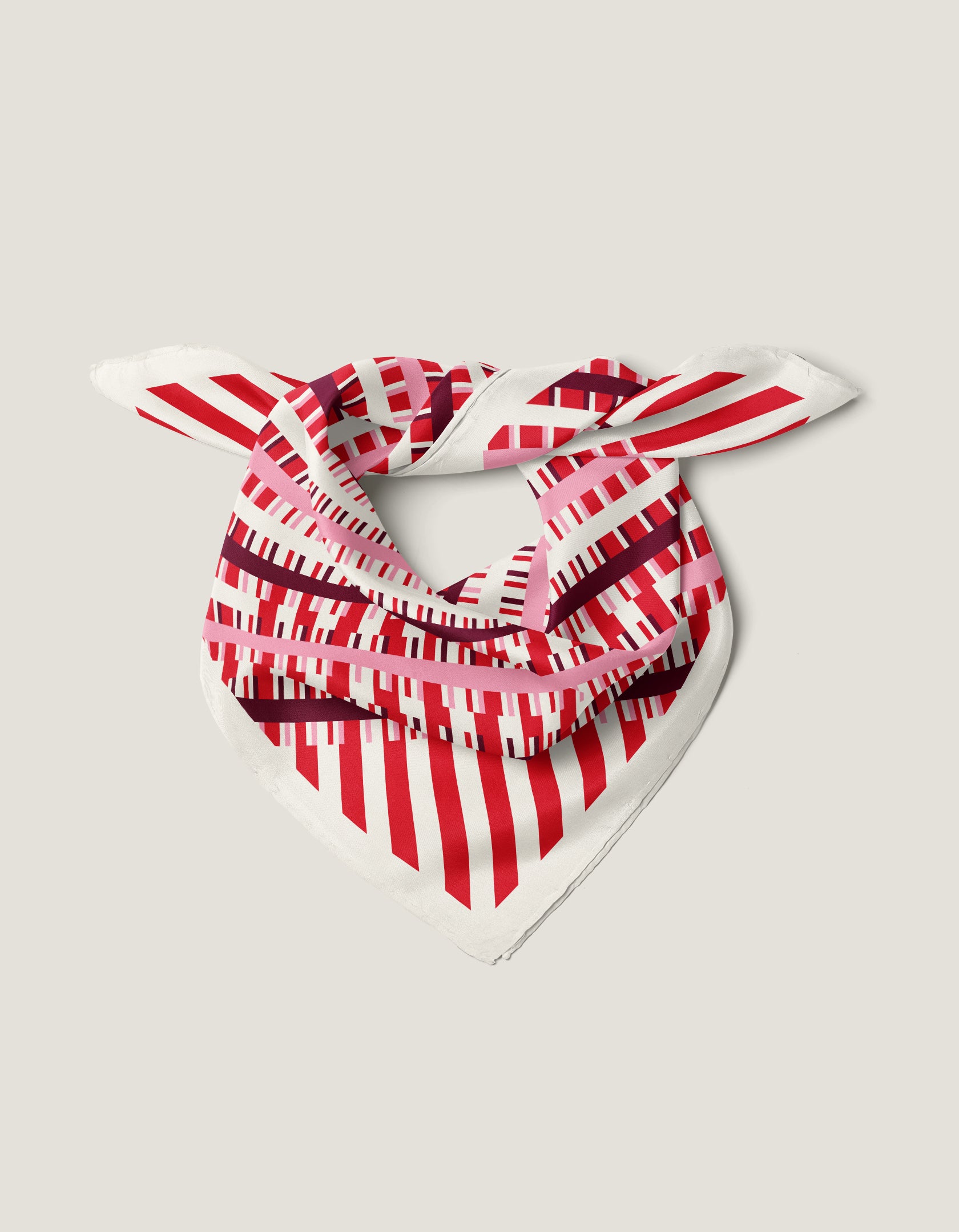 Metro Bandana 55 x 55 cm Red