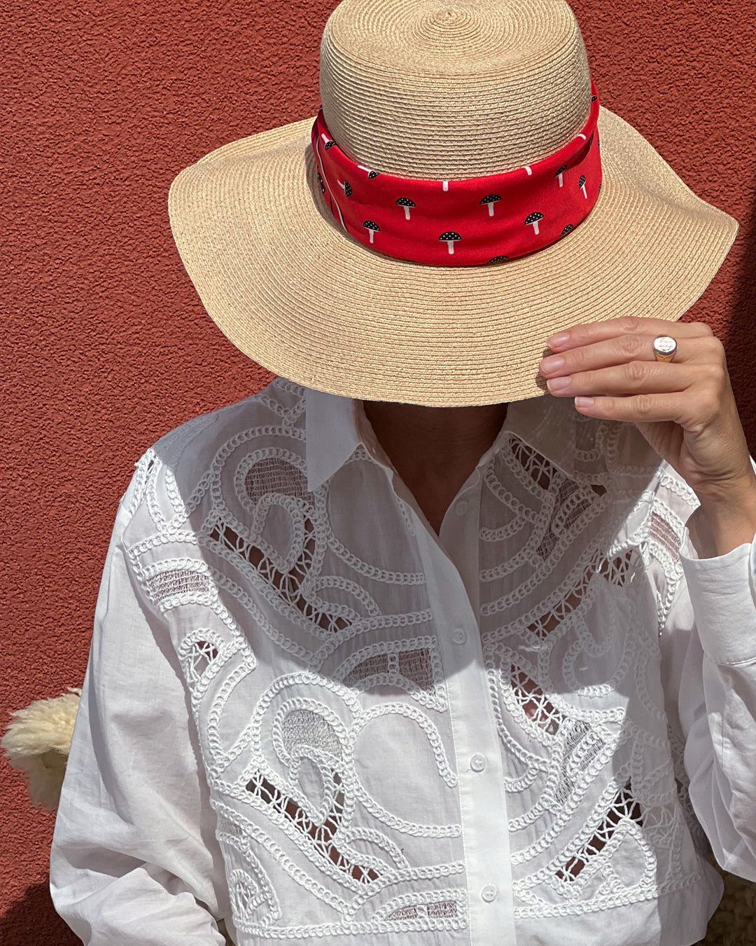 Bonheur Bandana<br>55 x 55 cm Red