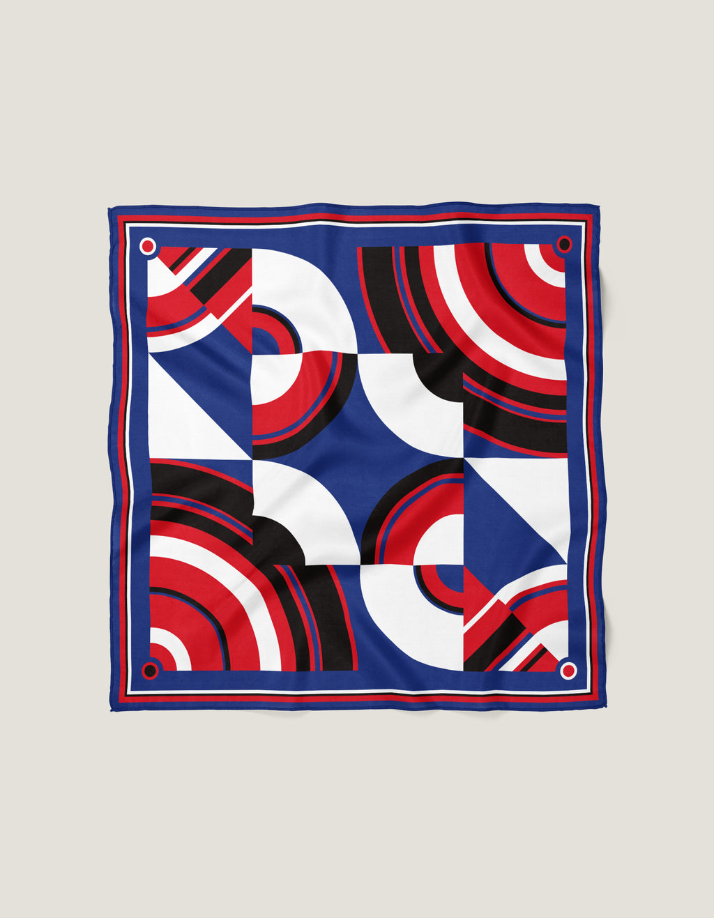 Vague Carré 90 x 90 cm Blue