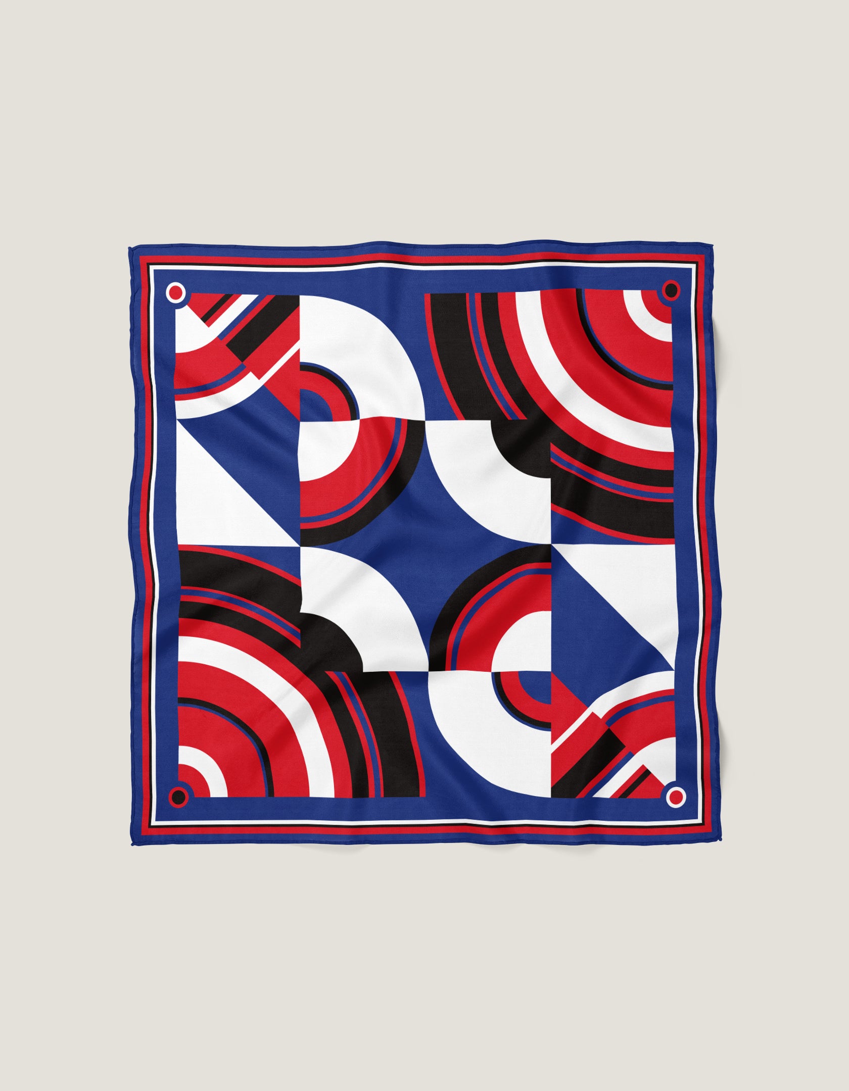 Vague Carré 90 x 90 cm Blue