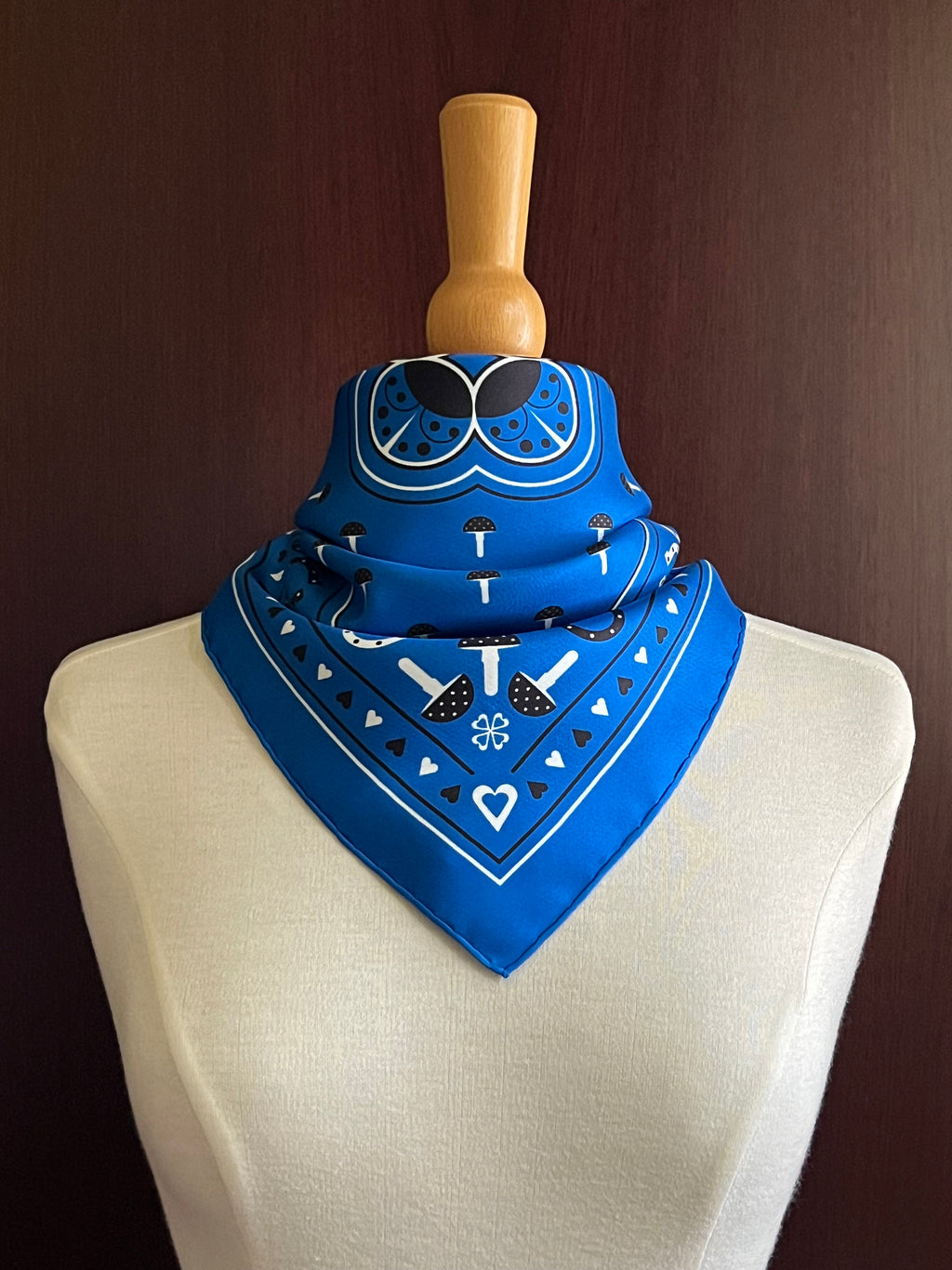 Bonheur Bandana 55 x 55 cm Blue
