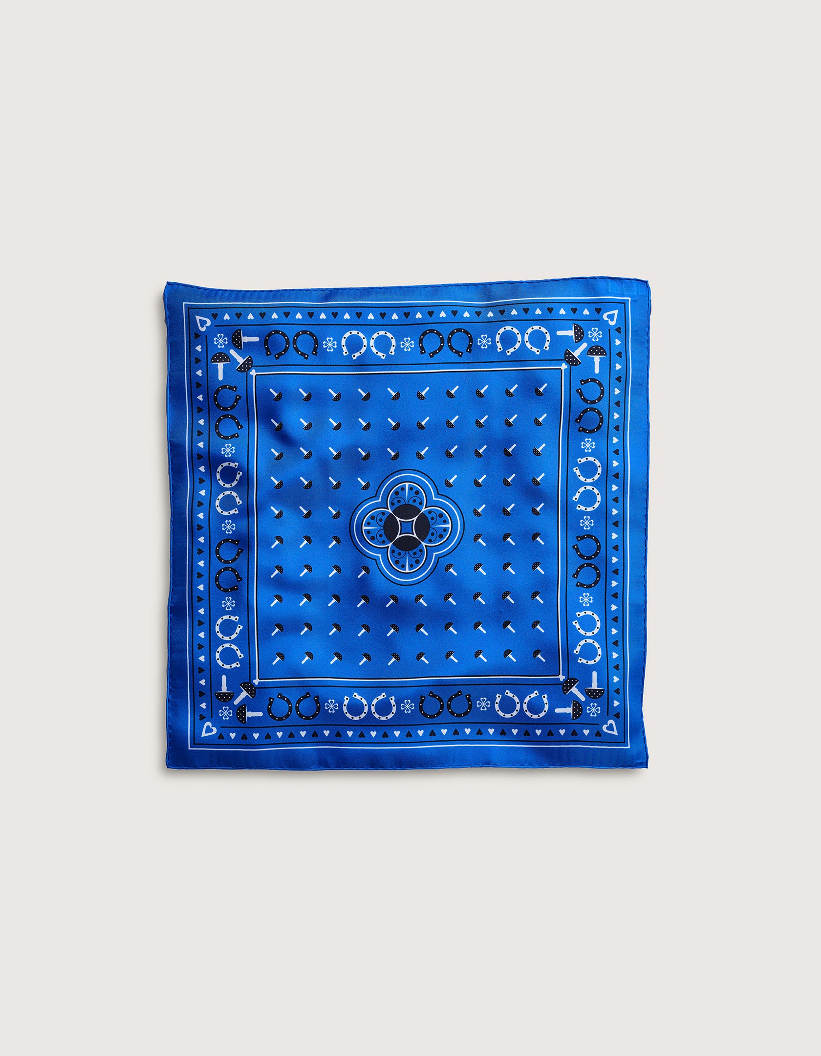 Bonheur Bandana 55 x 55 cm Blue